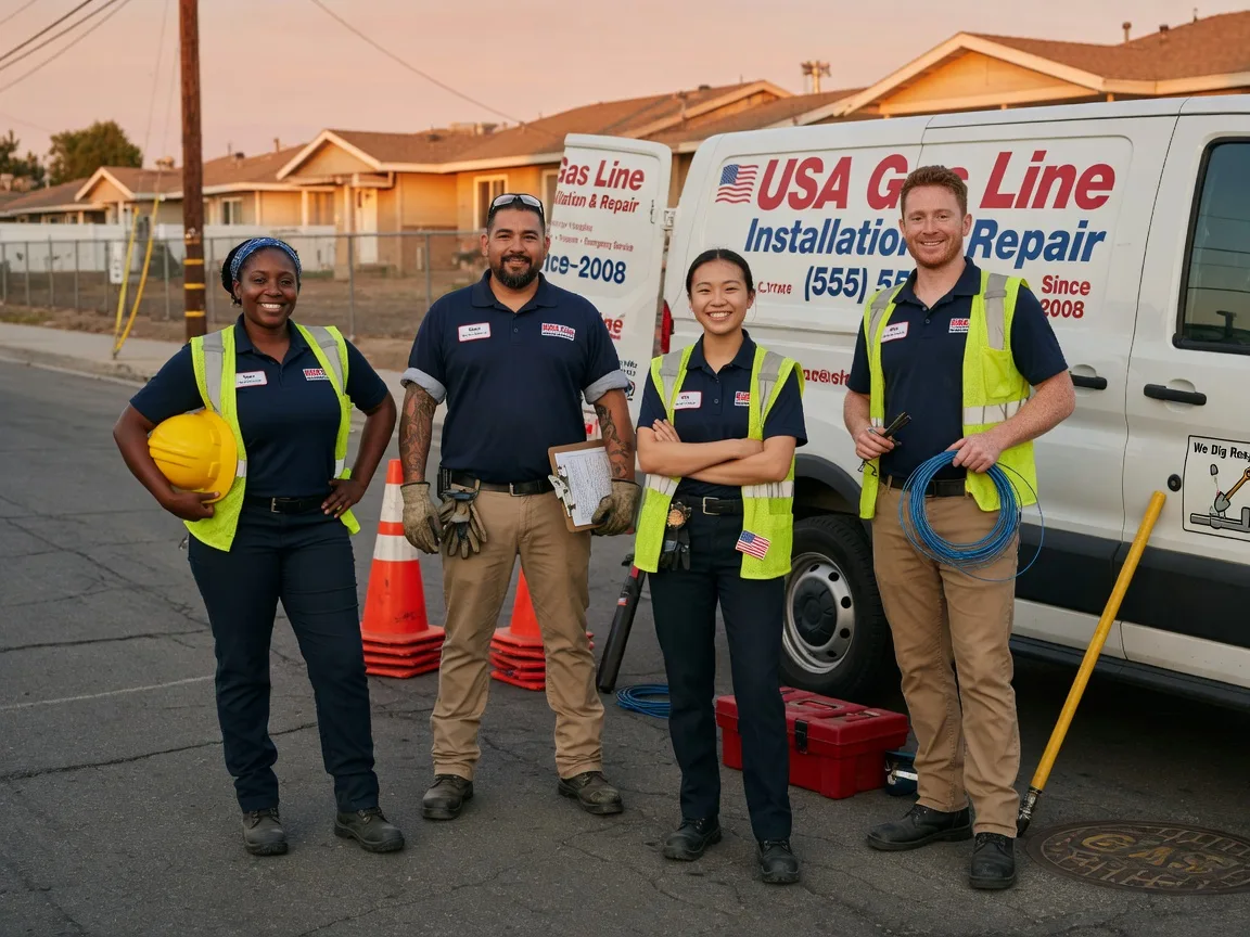 Gas Line Installation company in Mendon, IL