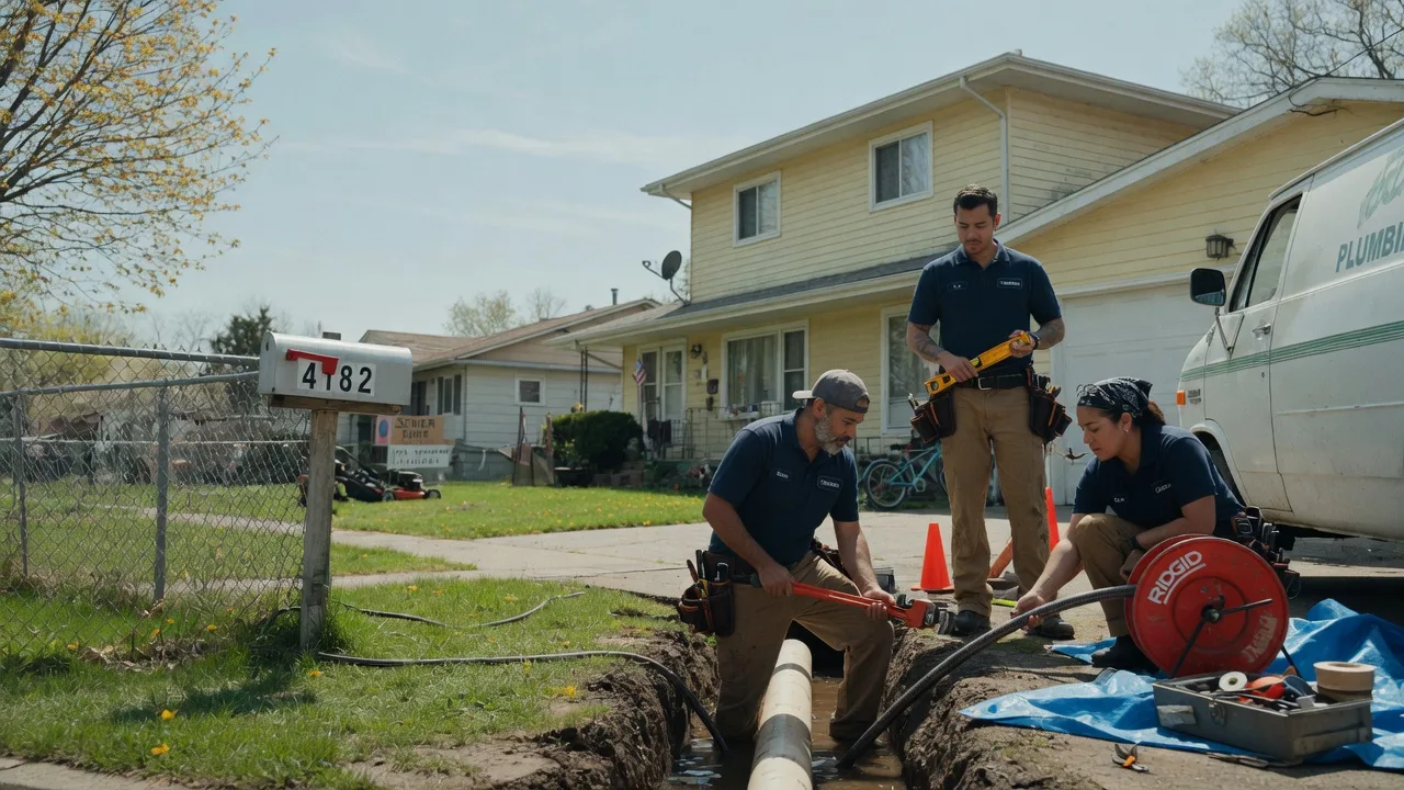 Gas Line Repair in Mendon, IL near me